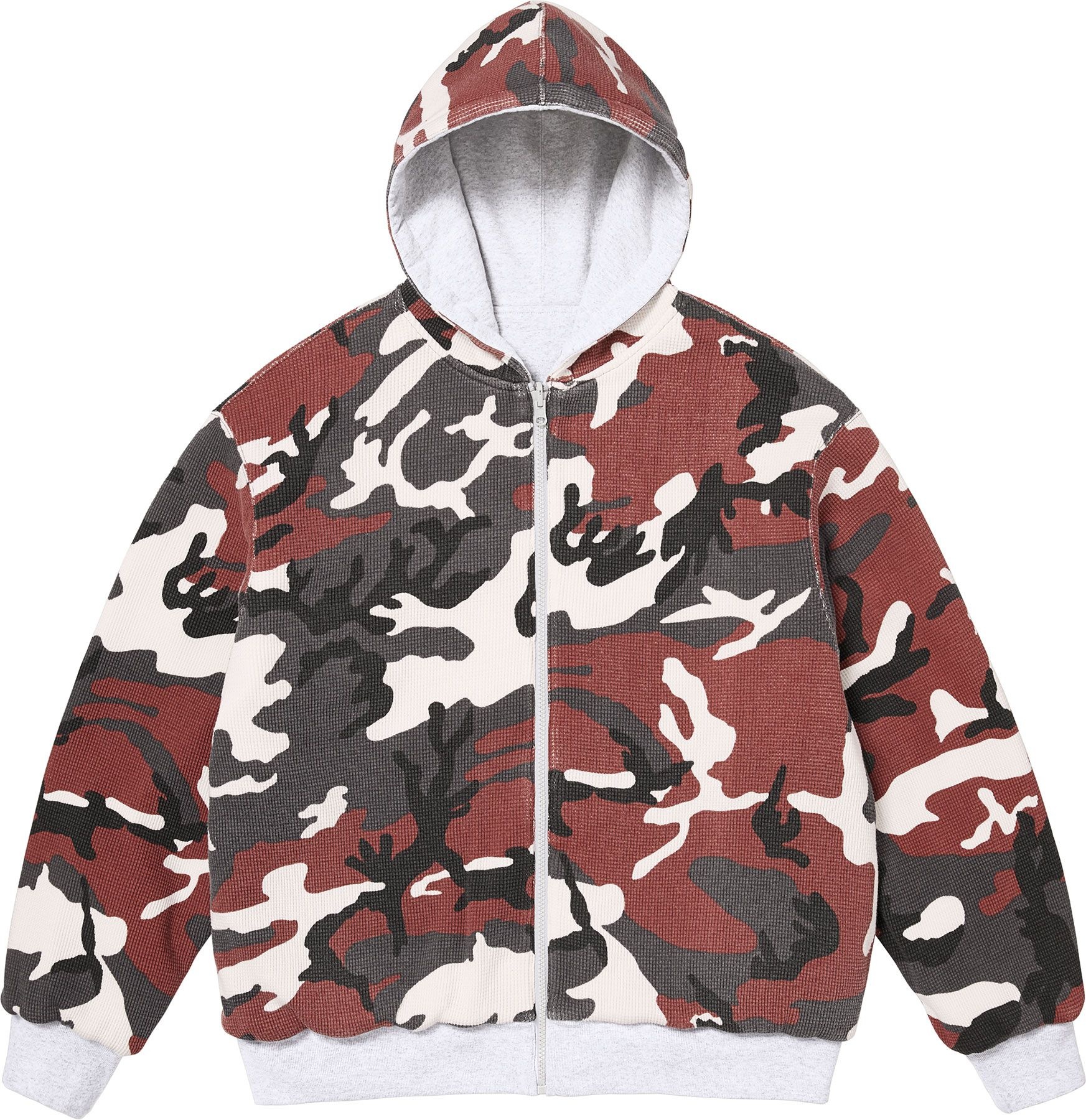 Reversible Work Zip Up Hooded Sweatshirt view 23